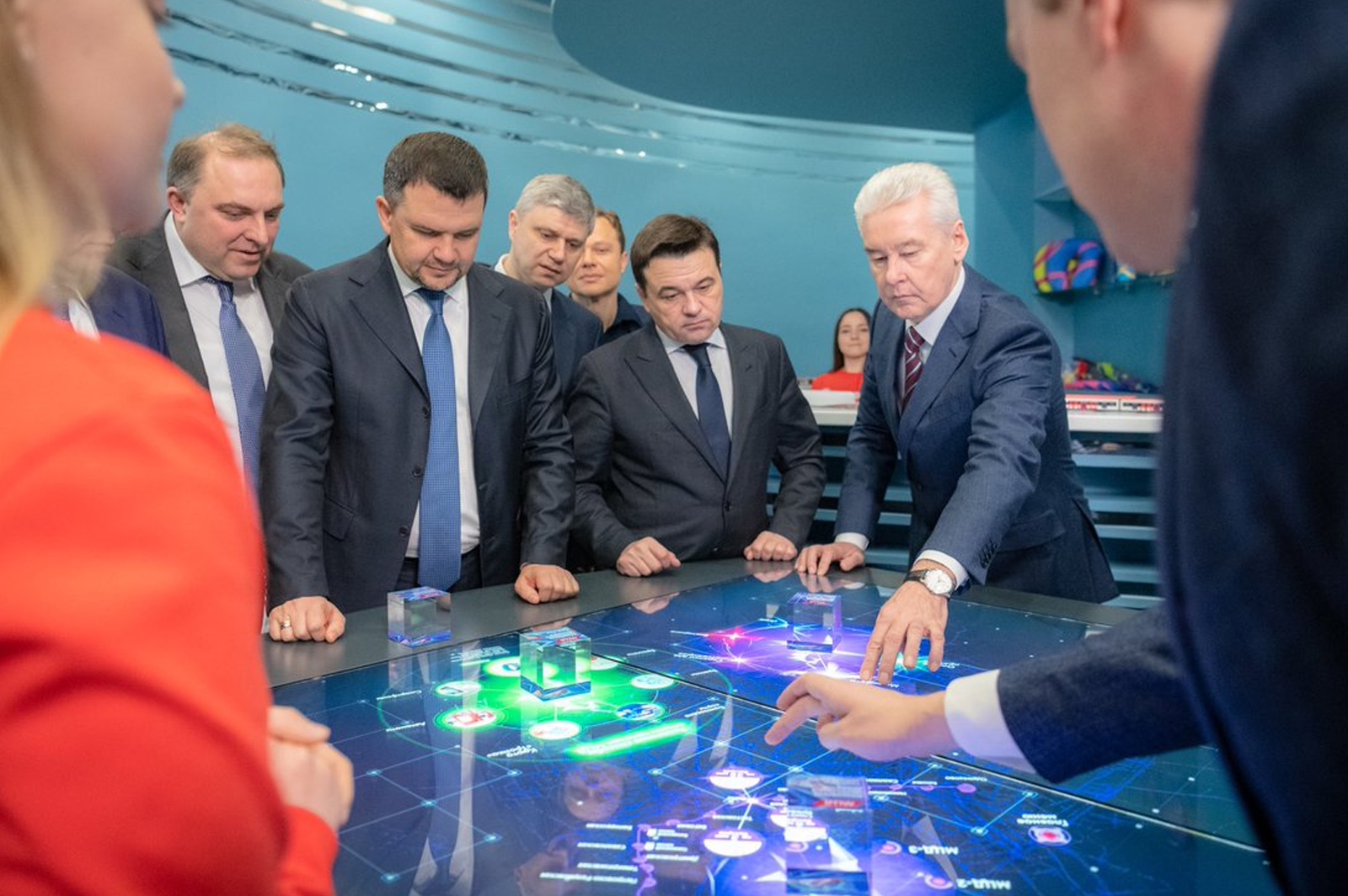 The opening was attended by Maxim Akimov (Deputy Prime Minister of Russia), Sergey Sobyanin (Mayor of Moscow), Andrey Vorobyov (governor of Moscow Region) and Oleg Belozyorov (president of JSC Russian Railways).