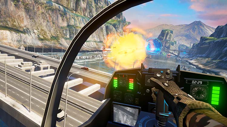 The target has been destroyed!