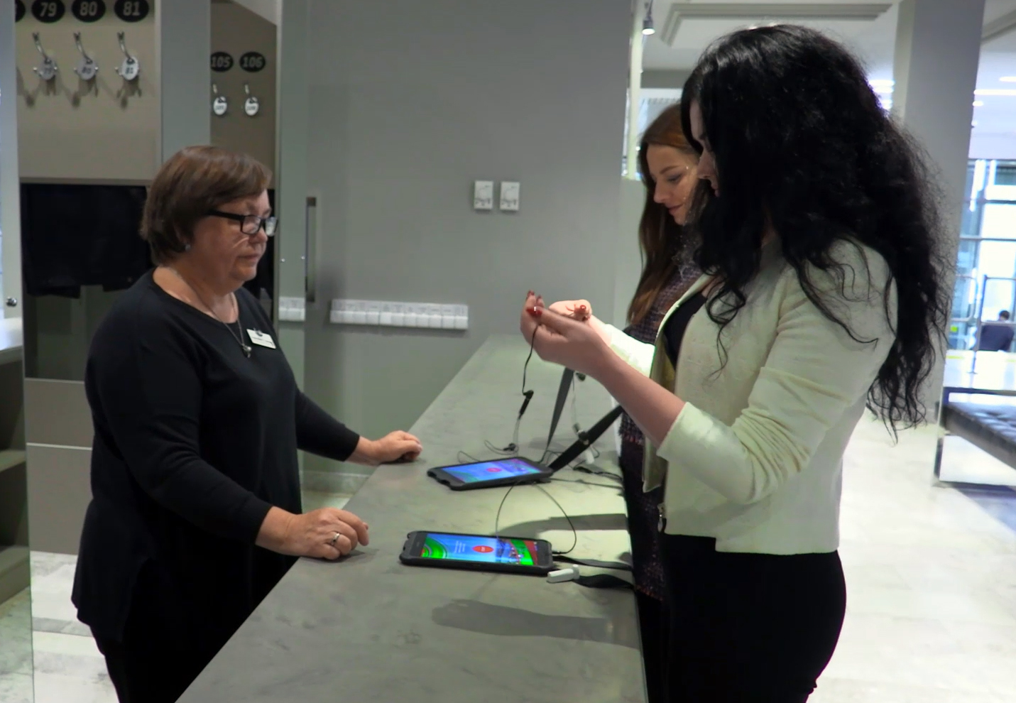 Each visitor can get an audioguide at the entrance to the Museum.