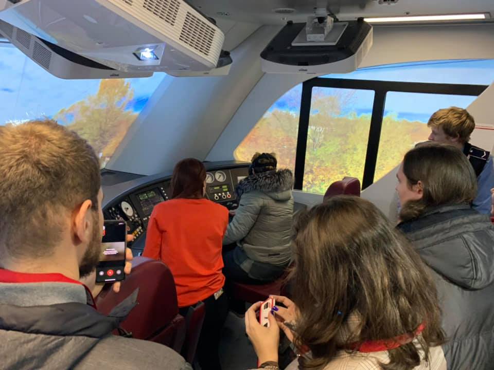 Get a real life feeling of driving a train with our VR simulator.