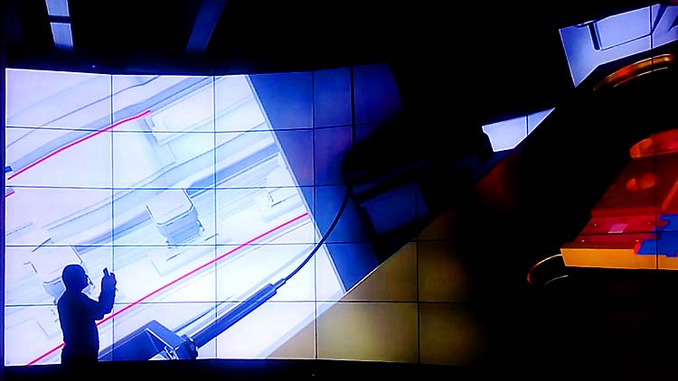 4 meters high submodules.