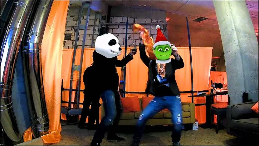 The party's in full swing!