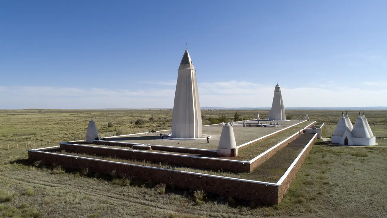 Abai and Shakarim Mausoleum complex.