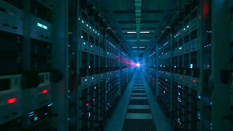 No, this is not AI, it's a data cetner.