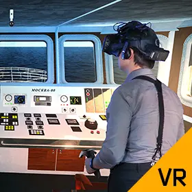 Interactive Ship 3D Visualization Developed with UNIGINE