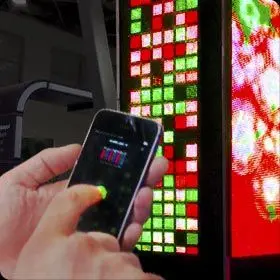 Mobile Control Promo Game for Exhibition Booth
