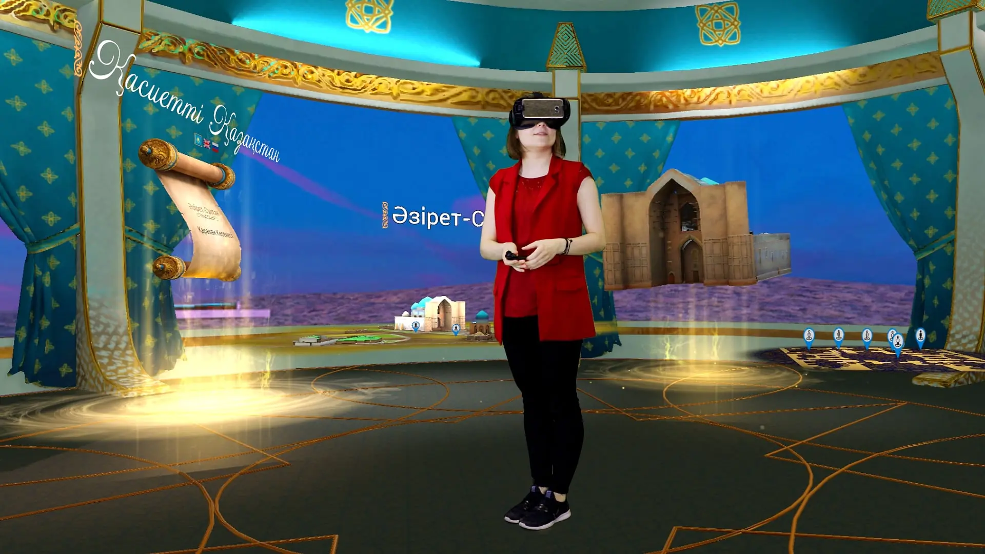 In the virtual Museum.