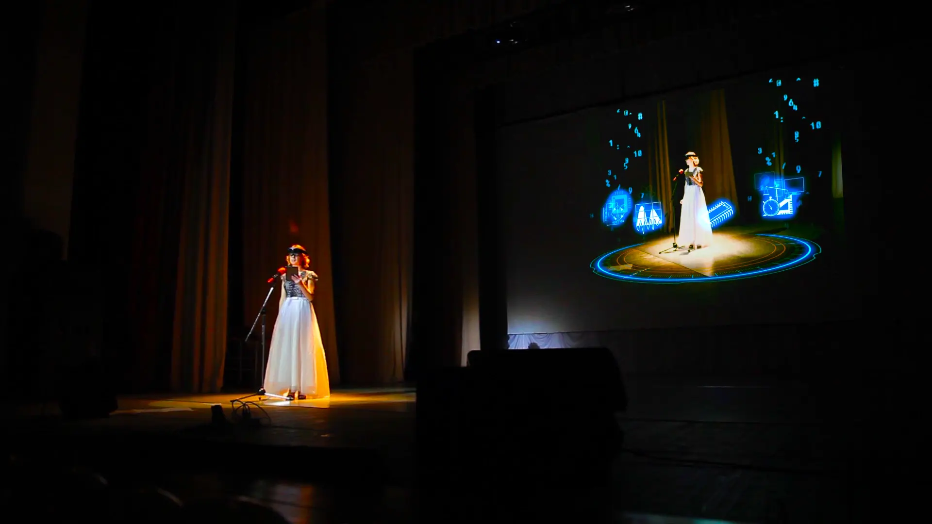 This presentation opened the 55th anniversary celebration ceremony of the MIREA branch in the town of Fryazino.